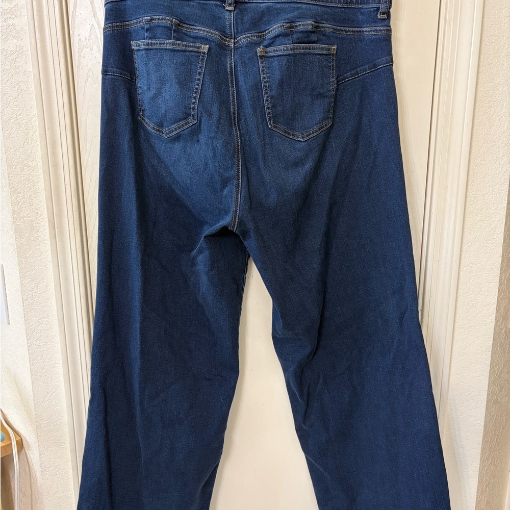 Torrid Dark Blue Flare Jeans - Picture 2 of 3